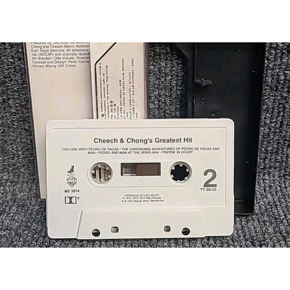 Vintage Greatest Hit by Cheech & Chong (Cassette, Mar-1991, Warner Bros.) - Picture 4 of 4